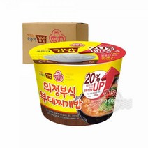 M90_ 오뚜기 [박스]컵밥 의정부식 부대찌개밥 311g 12입, 상세페이지 참조