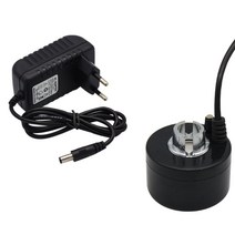 수족관 플라스틱 초음파 미스트 메이커 Fogger Water Fountain Pond Tank Atomizer 공기 가습기 장식, EU