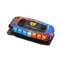 나이트가디언-L 다용도 휴대용 LED 개인안전표시등 경광등 자전거라이트 후미등 강아지LED, 1개