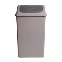 카페 화장실 휴지통 쓰레기통 사무실 학교 대용량휴지통 대형휴지통 종량제 100리봉투 사용, 브라운