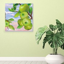 6App-30C 인테리어액자 복 재물 건강 액자 에좋은그림 GW64A727 행운 을부르는 부자되는그림 지리 사과 돈들