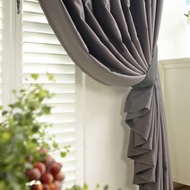 [한스데코] 솔리드 아일렛 암막커튼 대형450(225x235cm)