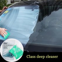 셀프세차 자동차 스크래치 리무버 유리 청소 스폰지 제거 오일 필름 미용 유지 보수, [01] 1 bag
