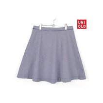 빈티지/ 유니클로 스커트/여성M/면스판/A라인/치마/875y2