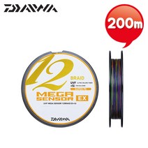 다이와 12합사 200m 3호 문어루어 PE줄 메가센서 지깅, 3호-2204583
