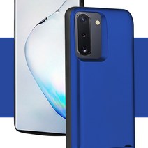 리아 삼성 노트10 note10고속 충전 보조밧데리 케이스 5000mAh, 파랑, 노트10(5000mAh)