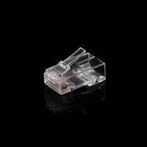 랜 선 poe 테스터기 시험기 네트워크 로딩 바 N2UB 포함 10pc RJ45 CAT6 8 핀 모듈러 플러그 UTP 비 차폐, 한개옵션0