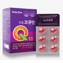 리얼 코큐텐 30캡슐/1개월/코엔자임큐텐/코엔자임큐10