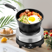 전기곤로 핫플레이트 데우기 실험용 전열기 500w, 상세 페이지 참고, 800W 전기로 단일 전기로