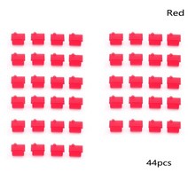 원목체스 44pcs 플라스틱 체스 게임 조각 하우스 조기 교육 성인 어린이 보드 부스터 팩 가족/파티 장난감 선물, [01] blue