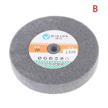 1 pc 15025mm 스테인레스 스틸 연마 버핑 휠 벤치 그라인더 연마 휠, B, b
