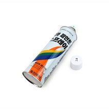 뿌리는 락카 스프레이 페인트 무광 투명 도색 30색, 투명색