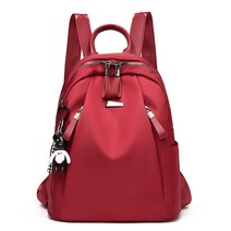 여성백팩 대용량 심플 스타일 캐주얼 Mochila 여행 여성 도난 방지 배낭 방수 패브릭 대형 여성용 숄더 백