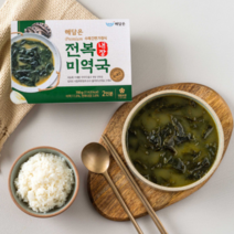 건강식단 가정간편식 전복 건강음식 간편조리식품 4종, 미역국(전복내장미역국)