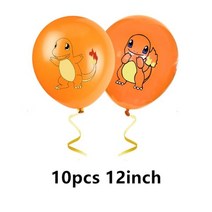 요술 졸업식 용돈 풍선 꽃다발 포켓몬 피카츄 라텍스 호일 풍선 생일 축하 배너 엘프 파티 장식 어린이 장난감 만화 애니메이션 케이크 토퍼109939, 10pcs 라텍스 Balloons 3