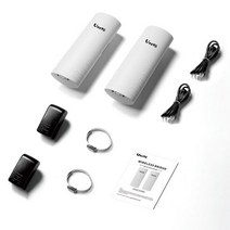 와이파이증폭기 UeeVii CPE452 100Mbps 무선 브리지 AP 5.8GHz 14dBi Wifi 신호 증폭기 액세스 포인트 리피터 라우터 3KM 익스텐더, [01] AU, [01] CPE452, 01 CPE452_01 AU