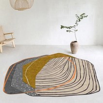 먼지없는 대형 거실러그 고급 카페트 나혼자산다 전현무 러그 북유럽 침실 카펫 모양의 소파 커피 테이블 서재 사무실 오염 미끄럼