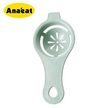 ANAEAT 식품 등급 계란 노른자 분리기 단백질 분리 도구 내구성 있는 계란 분리기 주방 도구 1PC, green