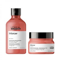 로레알 프로페셔널 파리 웨이브펌 모발 세리 엑스퍼트 인포서 샴푸 300ML + 마스크 250ML 추석세트