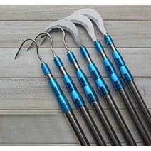 수초제거기 민물 장대 낫 낚시터 고강도 갈고리 세트, 5미터