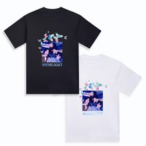하이라이트 커스텀 국내산 고급 면 반팔 티셔츠 개인소장용 선물용