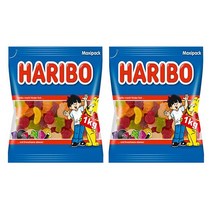 독일 하리보 트로피 프루티 열대 과일 맛 젤리 1kg 2팩 대용량 Haribo Tropifrutti, 1개