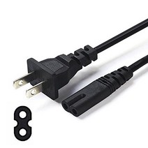 AC Power Supply Adapter Cable for Sony Playstation PS2 PS3 PSP PS4 LED LCD TV Printer DVD Player, 1