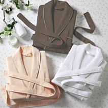 샤워가운 여름 겨울 호텔 사계절 목욕가운 와플, L, 커피