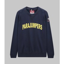 PARAJUMPERS 파라점퍼스 CALEB PMFLECF01-562 칼렙 로고 프린팅 + 자수 패치 맨투맨
