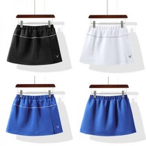 여성 스포츠 테니스 스커트 골프 드레스 안티 노출 휘트니스 Skorts 운동 실행 짧은 빠른 건조 Skort 치마 높은 허리 원피스