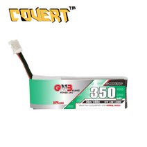 가오능 350mAh 3.8V 70C PH2.0 1셀 수퍼펀치 RC 드론배터리
