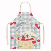 애견 미용복 미용사가운 bunny print 맞춤형 앞치마 상품 홈 주방 앞치마 여성용, 스타일 2, 55x68cm