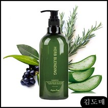 KP 피토힐 허브블렌딩 천연유래 허브블렌딩샴푸 500ml 지성두피용샴푸 모발굵어지는샴푸, KDM 1