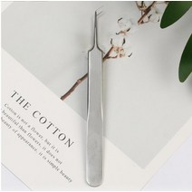 족집게 여드름 속눈썹 연장 니퍼 곡선 바늘 얼굴 관리, A형 GD13452