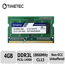 Timetec Hynix IC 4GB for Synology NAS DiskStation DS218+ DS718+ DS918+ DS418play DDR3/ DDR3L 1866Mhz, 1