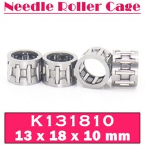 자전거베어링 K131810 베어링 10 PCS 13x18x10mm 방사형 니들 롤러 케이지 어셈블리 K13X18X10