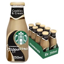 스타벅스 프라푸치노 쿠키 앤 크림 8개입 영국 코스트코 Starbucks Frappuccino Cookies and Cream