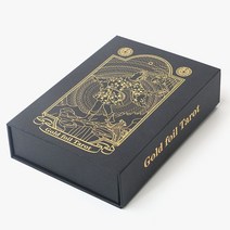 골든 더풀 유니버셜 웨이트 타로 카드 세트 foil Gold tarot cards set, 골드 웨이트 세트