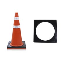 [신도산업] 칼라콘 보강고무 라바콘 콘보강고무, 1개