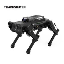 로봇강아지 스마트 강아지 로봇 인공지능 로봇개 thanksbuyer 새로운 puppypi 표준 키트 ai quadruped ros 오픈 소스 개 ai 비전 1mp 카메라, 고급 키트