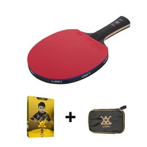 테니스 라켓 용품 악세사리 훈련 loki 8 9 star ping pong racket highsticky pingpong bat 중간 공격 탁구 전문 패들, 9성급