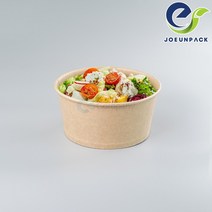 일회용 내추럴 크라프트 종이용기 520cc PT 박스1000개