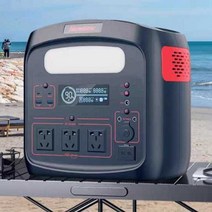 인산철파워뱅크 파워뱅크 캠핑용배터리 차박배터리 캠핑용 올인원 220v파워뱅크 낚시 배터리, S1200 400000mA-1300W