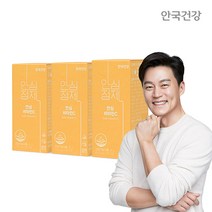 [안국건강] 안심 비타민C 60정 3박스+쇼핑백, 단품, 단품