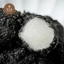 리타티하우스 흑임자에 파묻힌 인절미 (25g x 24개) 극강 꼬소함 SNS 화제의 떡