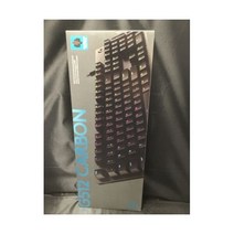 로지텍 G512 Carbon RGB 유선 게이밍 키보드 GX BROWN TACTILE (920-009342) NEW