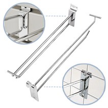 이중후크 소품걸이 진열대 가격표포함 15cm 20cm 25cm 30cm, 망용 이중후크, 20cm(이름캡포함)