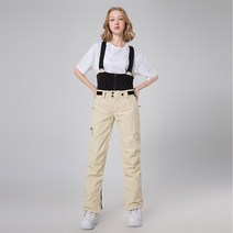 스키복 점프 슈트 스키 팬츠 스노우보드 루즈 핏 방풍 바지 남녀 공용 하이킹 점프수트 겨울