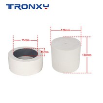 Tronxy무어 3D 프린터 클레이 3d 모델 내부 크기 75x90mm 전자 레인지용 킬른 부품, [01] 75X90mm