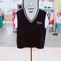더데이걸 **50%세일**코다완성 짱~언제나 베스트 스웨터 조끼TGVK22101
